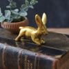 Mini Gold Bunny Figurine - Box of 4