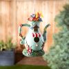 Charming Tall Teapot Birdhouse for Garden Decor