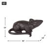 CAST IRON RAT DOORSTOP