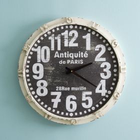 Antiquite De Paris Wall Clock