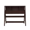 Techni Mobili Writing Desk with Storage; Wenge