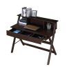 Techni Mobili Writing Desk with Storage; Wenge