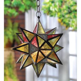 Moroccan Star Lantern - Exquisite Moroccan-Style Decor for Home or Events