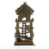 Handcrafted Wooden Birdhouse for Gardens - Ranger Station Design