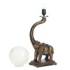 Trumpeting Elephant Globe Lamp