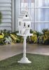 Two Story Pedestal Birdhouse