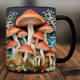 Fashion Personality Magic Mushroom Mugs (Option: 1Style-300ml)