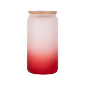 Gradient Color Sublimation Glass (Option: Red Gradient-16oz)