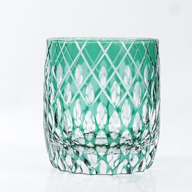 Fashion Hand Carved Crystal Glass Cup (Option: Bamboo Rhyme Yuanlei Rock Cup)