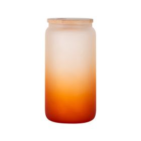 Gradient Color Sublimation Glass (Option: Orange Gradient-16oz)