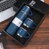 1pc/1Set Stainless Steel Thermal Cup; With Gift Box Set; Double Layer Leakproof Insulated Water Bottle; Keeps Hot And Cold Drinks For Hour