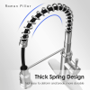 Kitchen Faucet - Spring Kitchen Sink Faucet with 3 Modes Pull Down Sprayer; Single Handle&Deck Plate for 1or3 Holes; 360Â¬âˆž Rotation; Spot Resist Stain